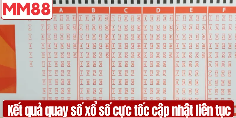 Xổ Số Siêu Tốc Trải Nghiệm Cá Cược Nhanh Hiệu Quả Kết quả quay số xổ số cực tốc cập nhật liên tục